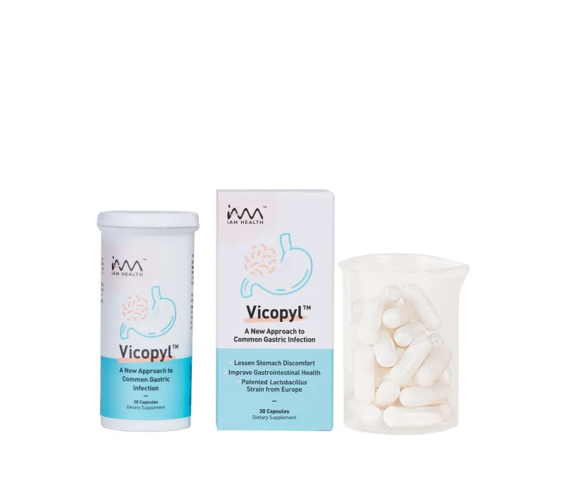 Vicopyl (improves abdominal bloatedness and gastritis)
